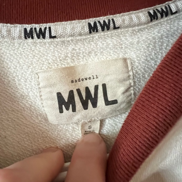 Madewell Raglan Sweatshirt - Picture 2 of 3